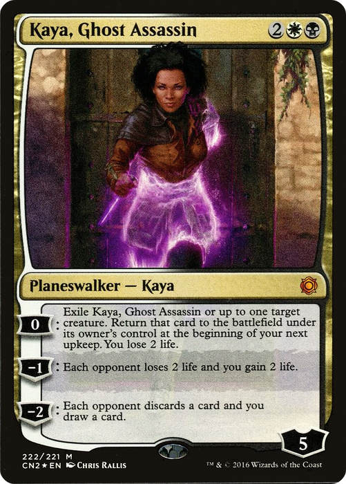 Kaya, Ghost Assassin (CN2-222) - mythic - Foil