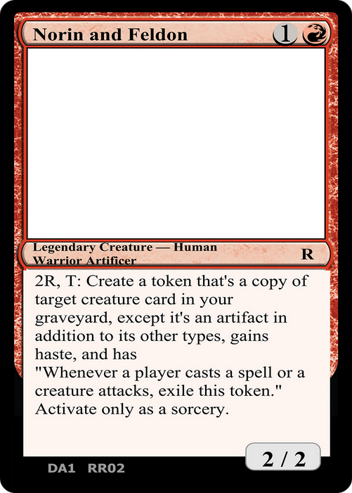 Norin and Feldon (UNK-RR02) - rare