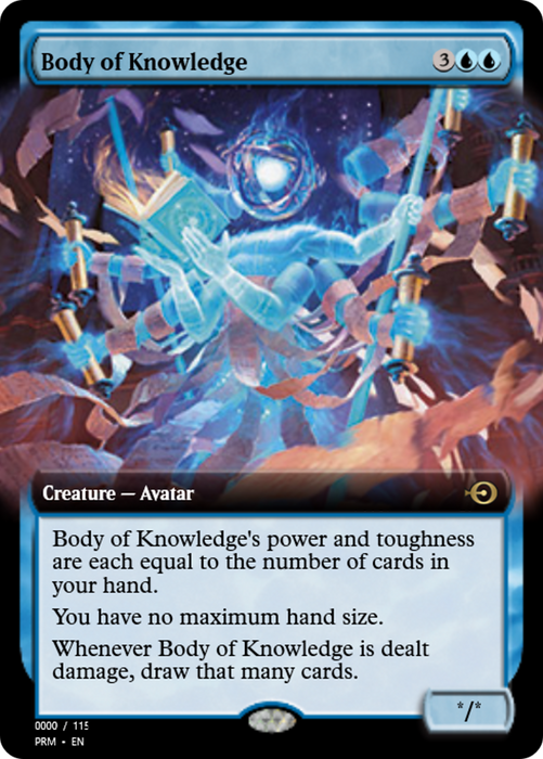 Body of Knowledge (PRM-85990) - rare - Foil