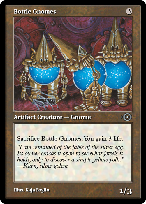 Bottle Gnomes (PRM-36050) - uncommon - Foil