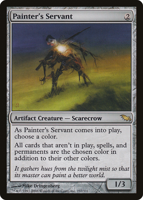 Painter's Servant (SHM-257) - rare - Foil