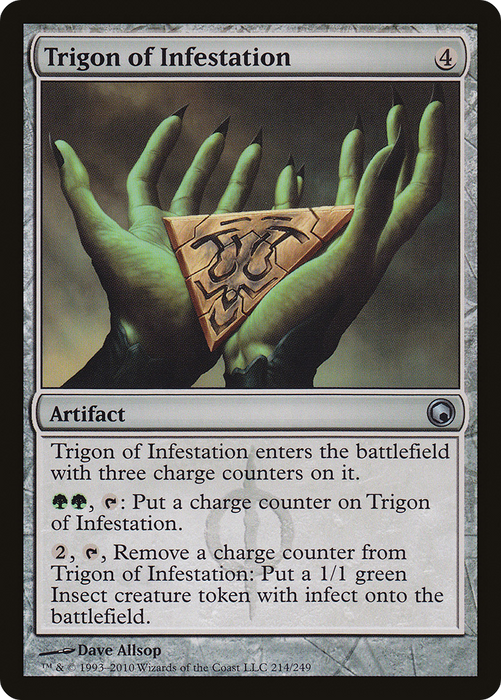 Trigon of Infestation (SOM-214) - uncommon