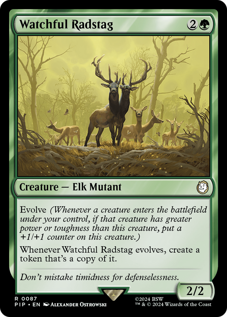 Watchful Radstag (PIP-087) - rare