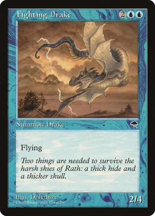 Fighting Drake (TMP-063) - uncommon