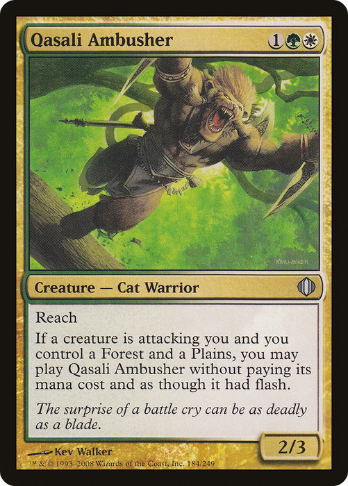 Qasali Ambusher (ALA-184) - uncommon - Foil