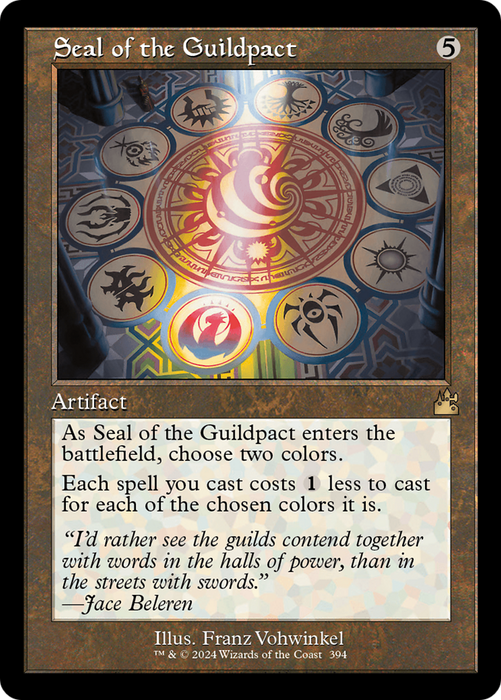 Seal of the Guildpact (RVR-394) - rare - Foil