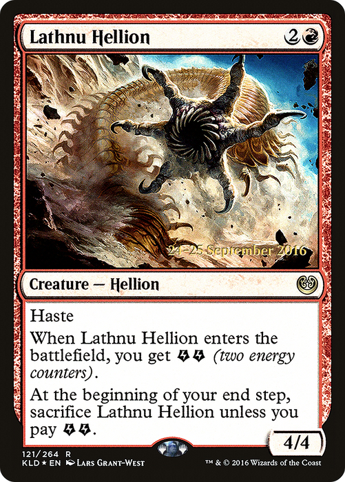Lathnu Hellion (PRE-121S) - rare - Foil