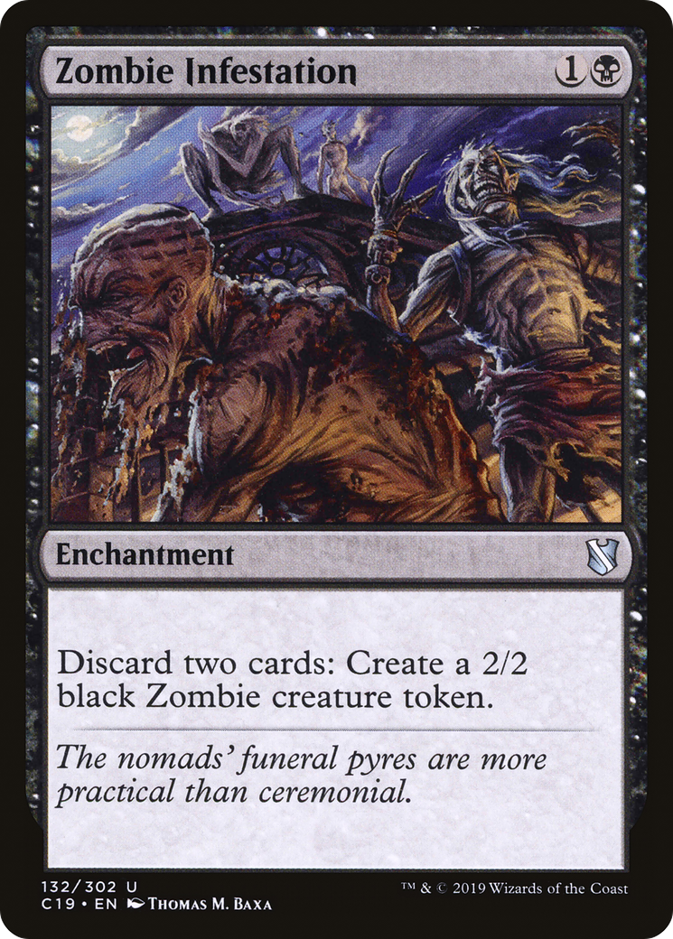 Zombie Infestation (C19-132) - uncommon
