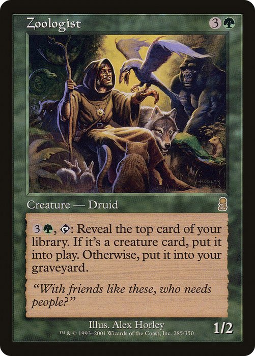 Zoologist (ODY-285) - rare - Foil