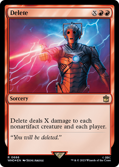 Delete (WHO-686) - rare - Foil