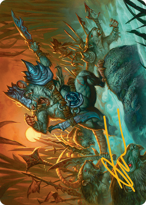 Persistent Marshstalker // Persistent Marshstalker (ABLB-014) - common (Borderless) - Foil