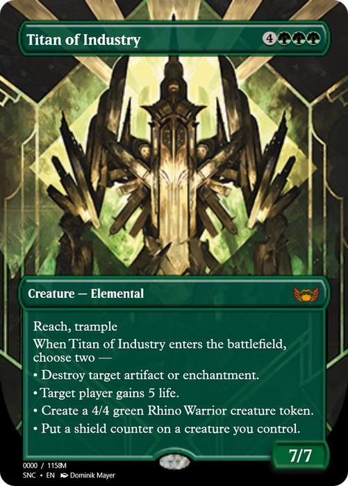 Titan of Industry (PRM-99707) - mythic - Foil
