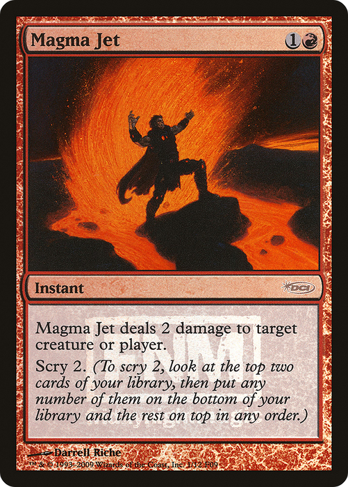 Magma Jet (FNM-001) - rare - Foil