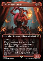 Headliner Scarlett (CLU-004) - rare (Borderless)