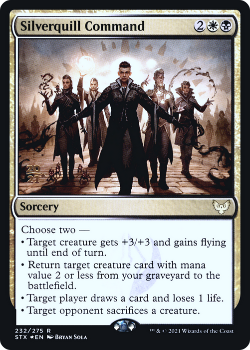 Silverquill Command (PRE-232S) - rare - Foil