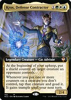 Kros, Defense Contractor (NCC-105) - mythic: (Extended Art) - Foil