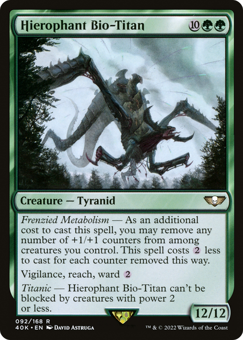 Hierophant Bio-Titan (40K-092) - rare