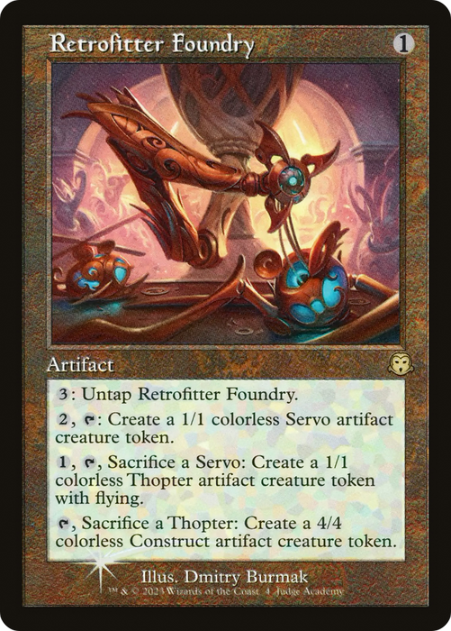 Retrofitter Foundry (JDG-004) - rare - Foil