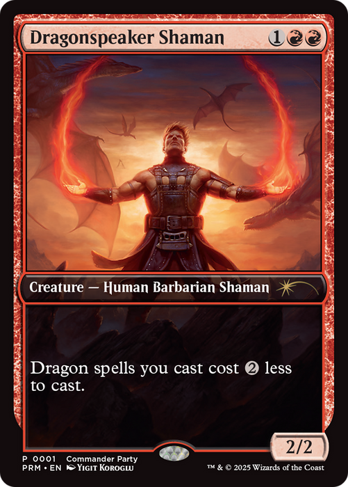 Dragonspeaker Shaman (WPN-001) - promo