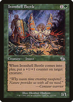 Ironshell Beetle (JUD-121) - common - Foil
