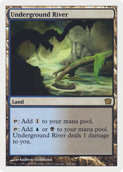 Underground River (9ED-326) - rare