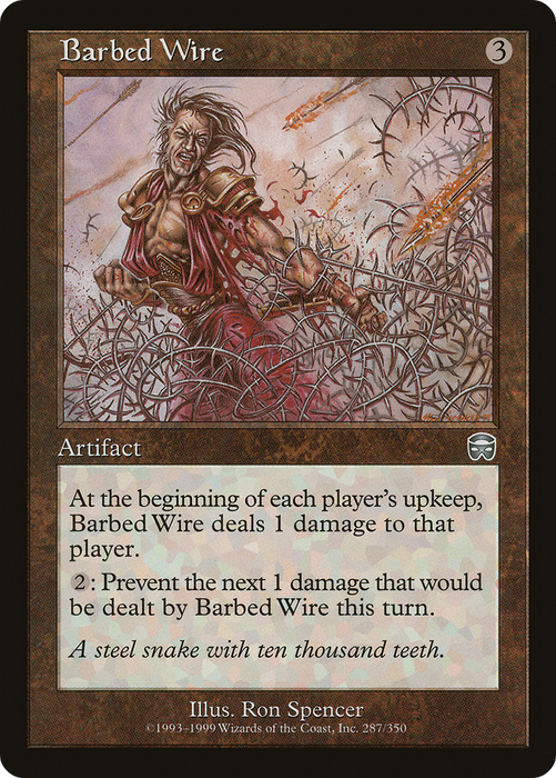 Barbed Wire (MMQ-287) - uncommon - Foil