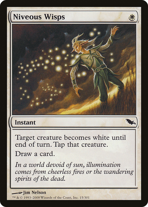 Niveous Wisps (SHM-015) - common - Foil