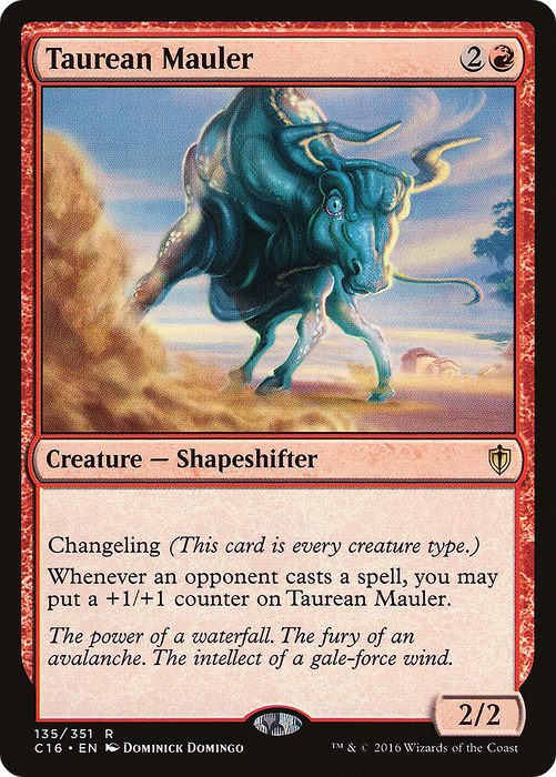 Taurean Mauler (C16-135) - rare