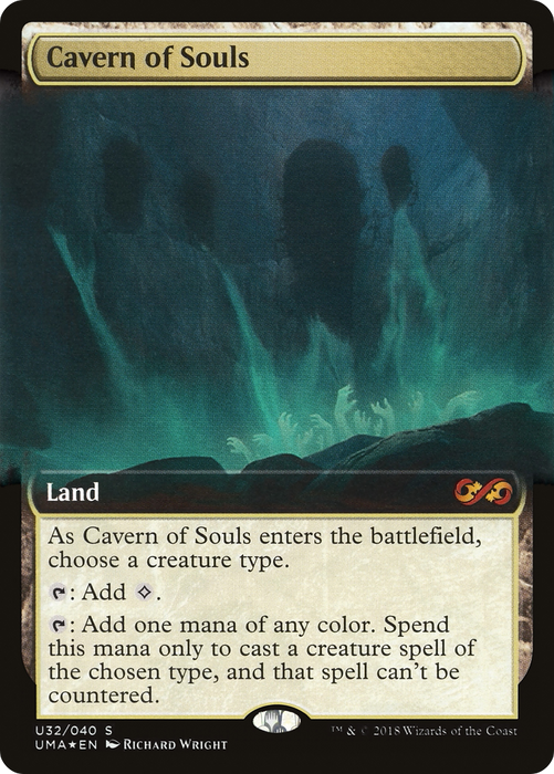 Cavern of Souls (UMA:BT-U32) - mythic: (Extended Art) - Foil