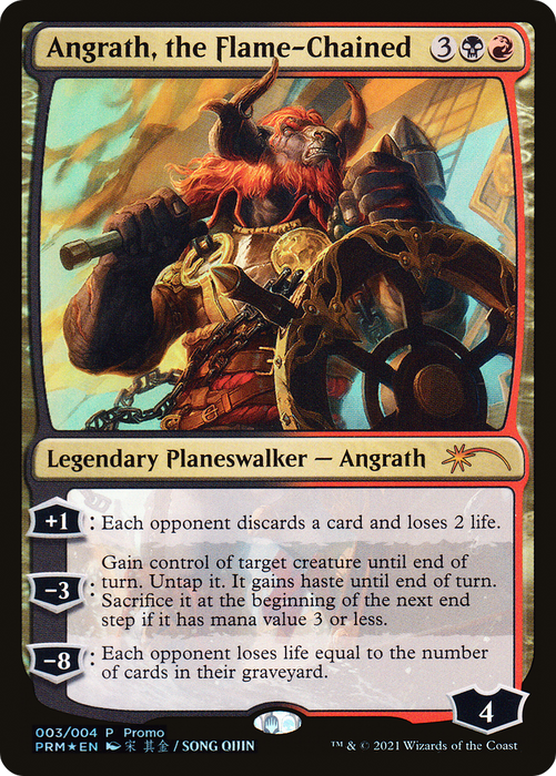 Angrath, the Flame-Chained (UMP-003) - mythic - Foil