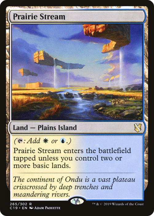 Prairie Stream (C19-265) - rare