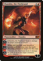 Chandra, the Firebrand (M13-123) - mythic - Foil