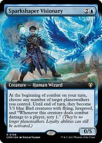 Sparkshaper Visionary (CMM-758) - rare: (Extended Art) - Foil