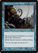 Aboshan, Cephalid Emperor (LIST-ODY-58) - rare