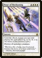Hour of Reckoning (RAV-021) - rare
