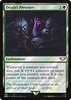 Death's Presence (40K-212★) - rare - Foil