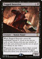 Dogged Detective (PPSNC-35P) - rare - Foil