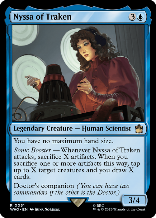 Nyssa of Traken (WHO-051) - rare