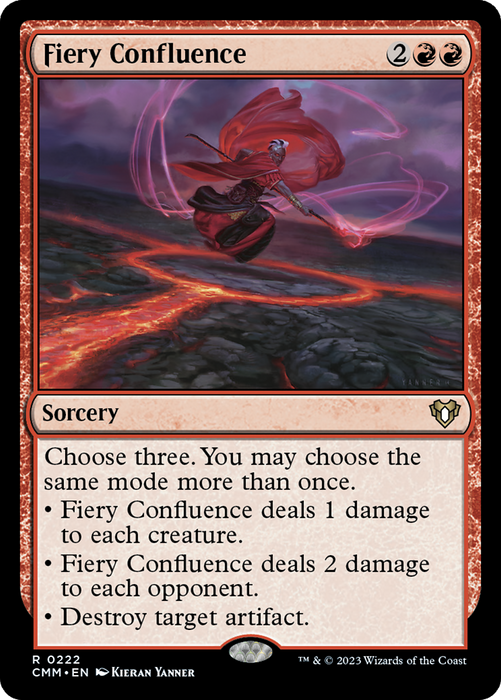 Fiery Confluence (CMM-222) - rare