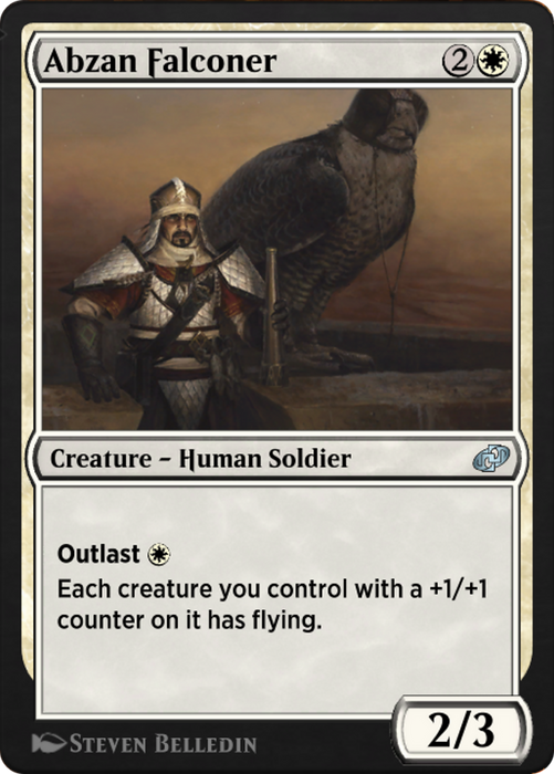 Abzan Falconer (J21-034) - uncommon