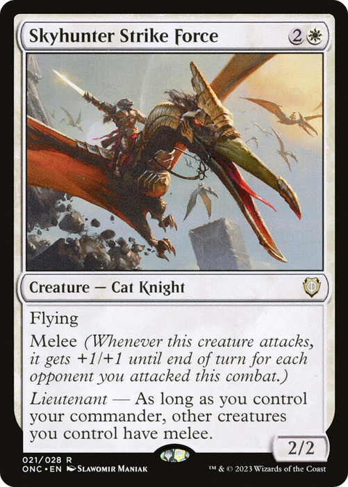 Skyhunter Strike Force (ONC-021) - rare - Foil