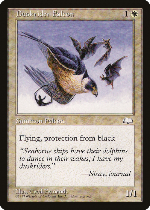 Duskrider Falcon (WTH-012) - common