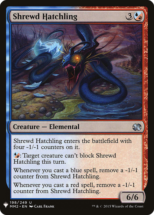 Shrewd Hatchling (LIST-MM2-198) - uncommon