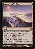 Contested War Zone (MBS-144) - rare - Foil
