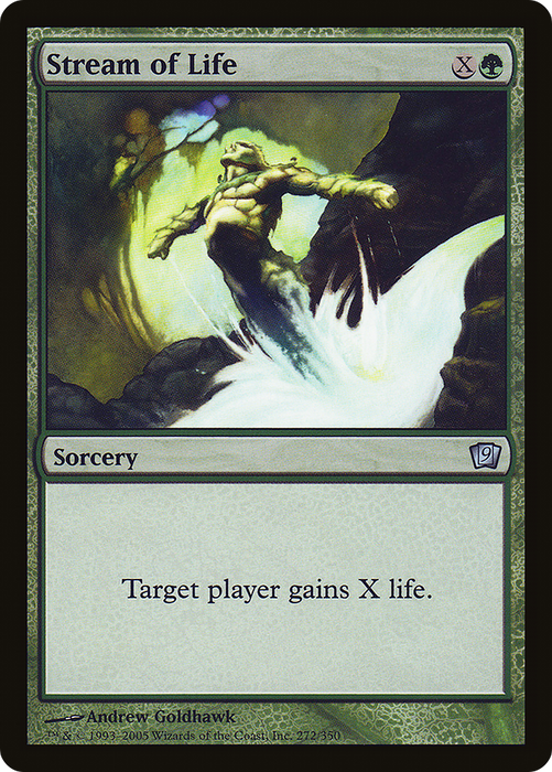 Stream of Life (9ED-272★) - uncommon - Foil
