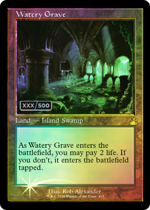 Watery Grave (RVR-415Z) - rare - Foil