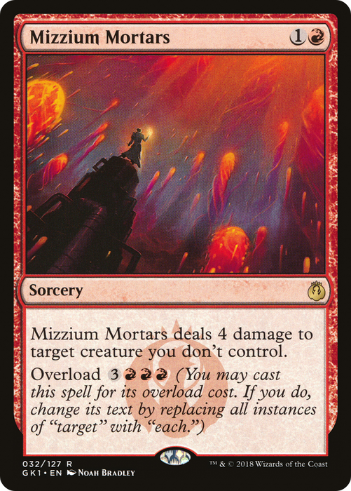 Mizzium Mortars (GR1-032) - rare