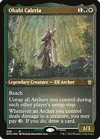 Ohabi Caleria (DMC-058) - rare - Etched Foil