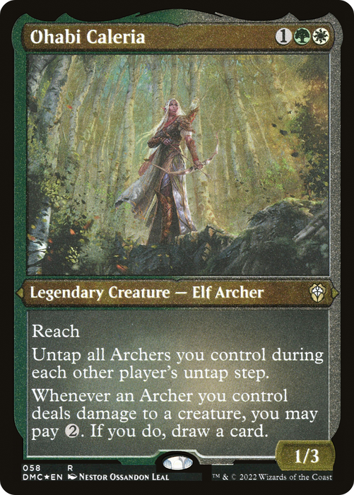 Ohabi Caleria (DMC-058) - rare - Etched Foil