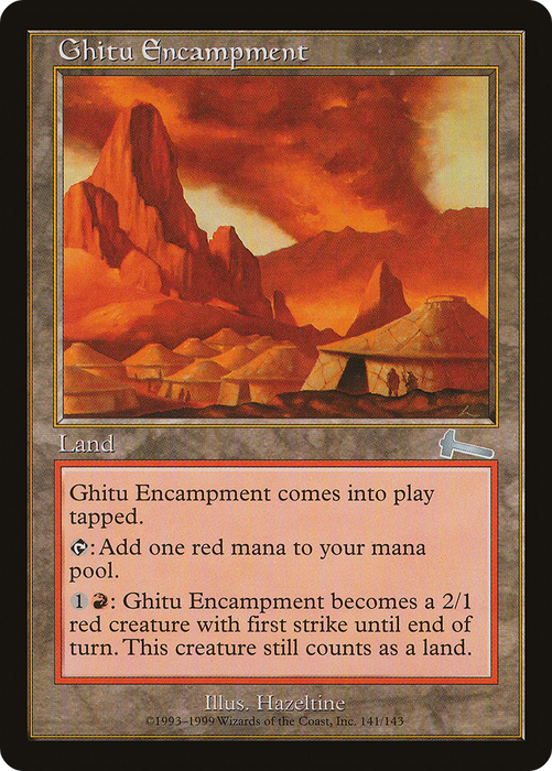 Ghitu Encampment (ULG-141) - uncommon